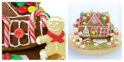 Gingerbread House Cake - Cake by miettes