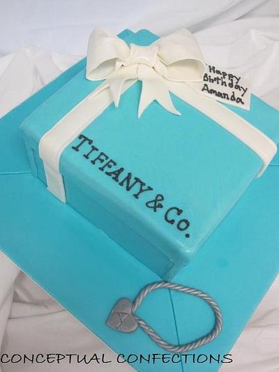 Tiffany Box - Cake by Jessica