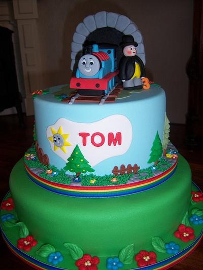 Thomas train - Cake by Ria123