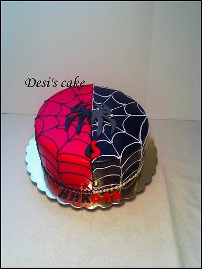 Spiderman venom cake - Decorated Cake by The Cake Mamba - CakesDecor