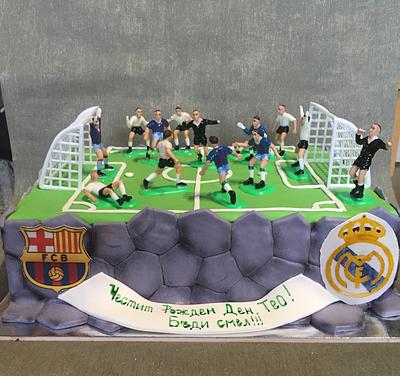 Espana Football  - Cake by Doroty