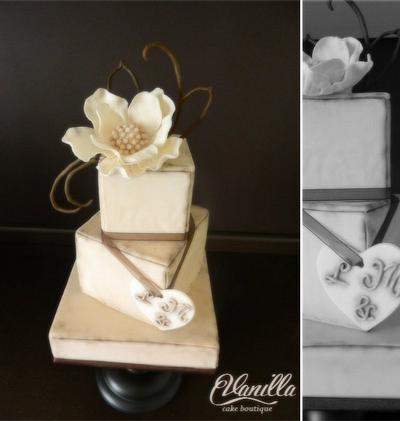 an old love... - Cake by Vanilla cake boutique