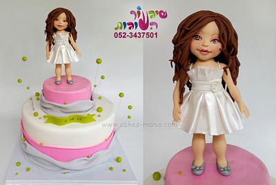 birthday cake for a sweet girl - Cake by sharon tzairi - cakes-mania