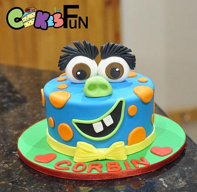 Silly Monster Cake - Cake by Cakes For Fun