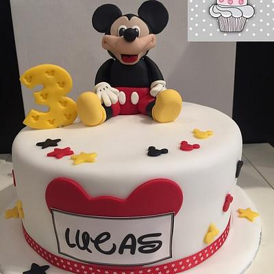 Mickey Mouse Cake - Cake by Laura's Bakery