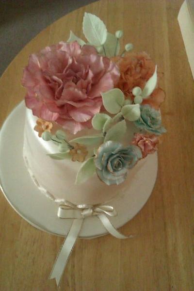 Flowers - Cake by cakesbysilvia1