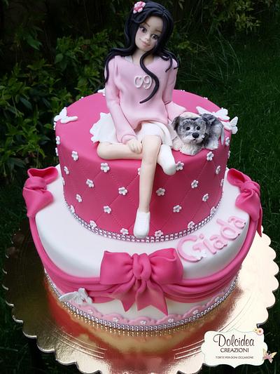 Torta tenera amicizia - Sweet friendship cake - Cake by Dolcidea creazioni