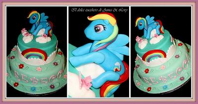 Rebecca's birthday - Cake by Il dolce zucchero di Anna & Lory