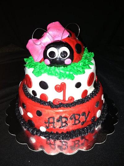 Ladybug Birthday Cake - Cake by beth78148