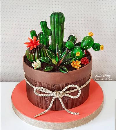 Cactus cake - Cake by Şule Dinç