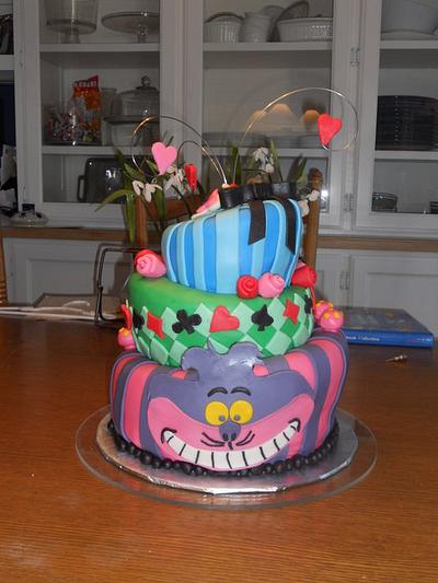 Alice in Wonderland - Cake by Sara's Cake House
