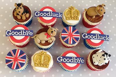 London and dogs leaving cupcakes - Cake by Cupcake-Heaven