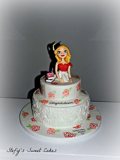 Congratulation Dr. Ila! - Cake by Stefania