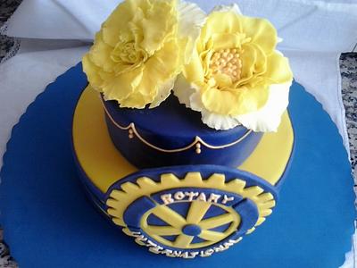 Rotary anniversary - Cake by Mayvicake