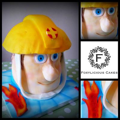 Its Fireman Sam! - Cake by Sweet Foxylicious