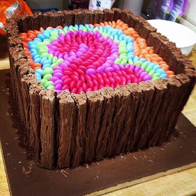 Second birthday celebration cake - Cake by Natasha Allwood Cakes