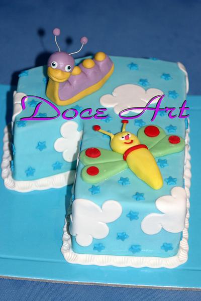 Baby Tv Cake - Cake by Magda Martins - Doce Art