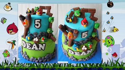 Angry Birds - Cake by Cake Your Day (Susana van Welbergen)