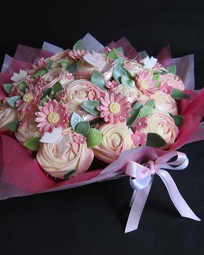 Cupcake Bouquet - Cake by Tracey