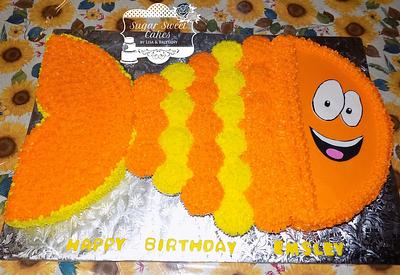 Bubble Guppy Fish - Cake by Sugar Sweet Cakes