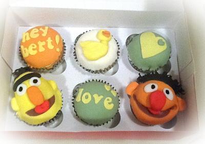 Bert and Ernie - Cake by Aoibheann Sims