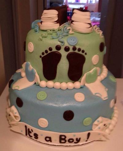 baby shower cake - Cake by Miri