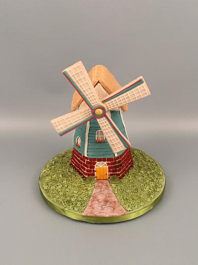 Windmill (Showpiece) - Cake by Prima Cakes and Cookies - Jennifer
