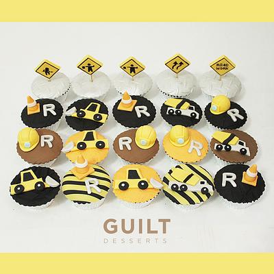 Construction Cupcakes - Cake by Guilt Desserts