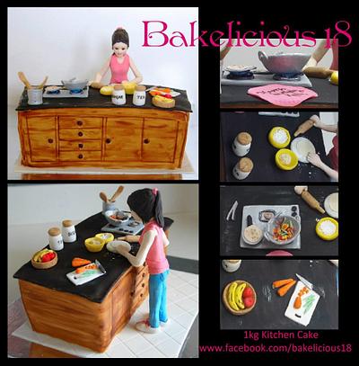 Busy Mom Kitchen Cake - Cake by Bakelicious18