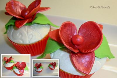 Flower cupcakes - Cake by Cakes-n-Sweets
