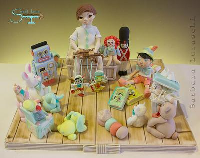 " Toys, I tell you a story .."  - Cake by Sweet Janis