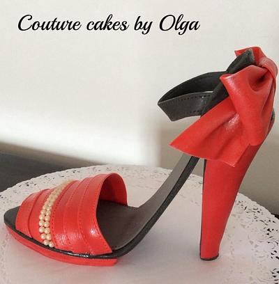 Shoe from couture! - Cake by Couture cakes by Olga