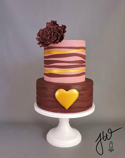 Valentine Love - Cake by Jeanne Winslow