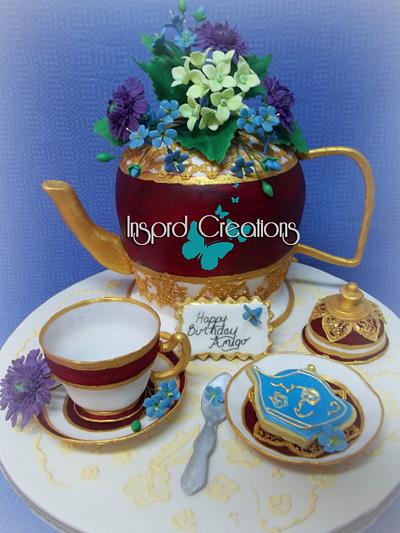 A Right Royal Teaparty - Cake by Willene Clair Venter