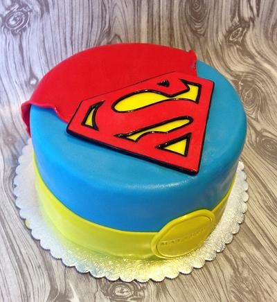 Superman  - Cake by Jennifer Duran 