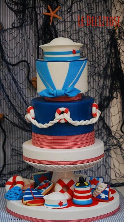 Navy style - Cake by LeDeliziose