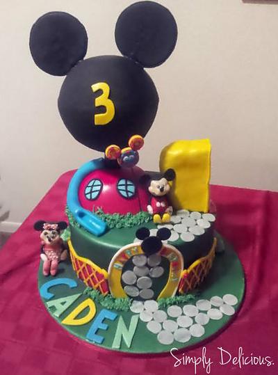 Mickey Mouse Clubhouse - Cake by Simply Delicious Cakery