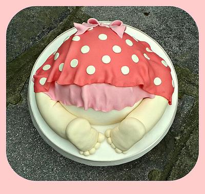 Cuty Baby's bottom - Cake by Stefania