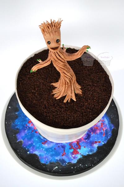 Dancing Little Groot - Cake by Susan