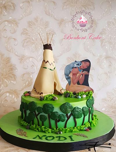 Pocahontas - Cake by mona ghobara/Bonboni Cake