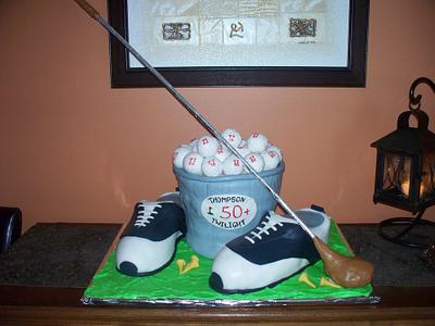 Tim's 50th - Cake by mallorymaid