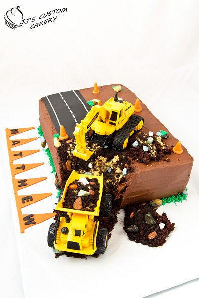 Construction Cake - Cake by Jenn