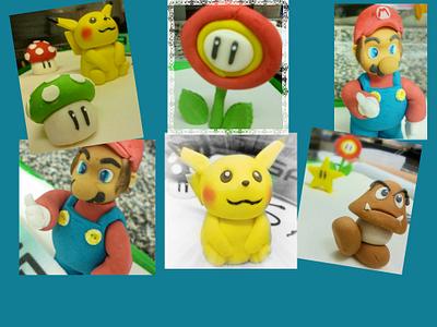 videogames characters - Cake by La Mimmi
