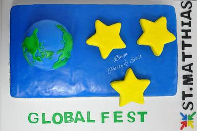 GlobalFest - Cake by Biekhal