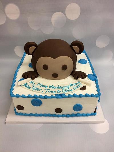 Just Another Monkey - Cake by Sharon
