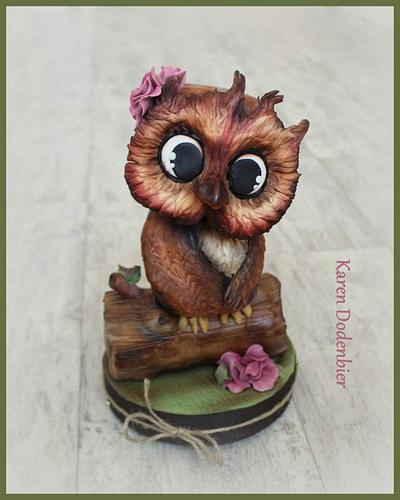 Owl always be yours - Cake by Karen Dodenbier