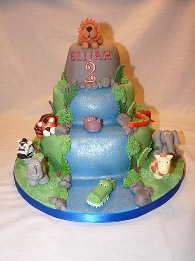 JUNGLE ANIMALS - Cake by Grace's Party Cakes