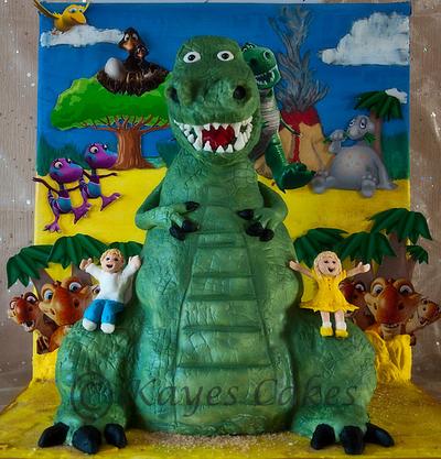 Terry the Tyrannosaurus Rex  - Cake by Kaye