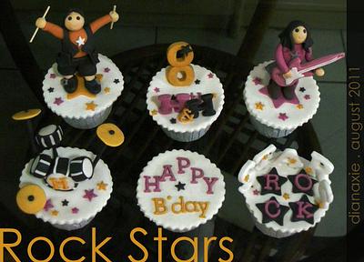 Rock Stars - Cake by Diana
