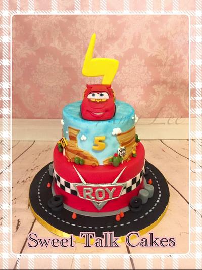 Lighting McQueen cake! - Cake by Vancouver Sugar Arts